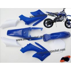 Carénage Bleu Pocket Bike Cross Mini Apollo